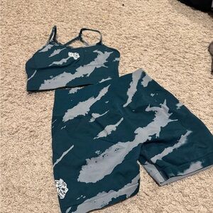 Darc Sport Teal and Gray Women's Set